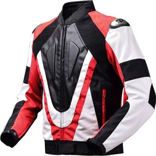 Autumn Winter Warm Motorcycle Riding Jacket Pants Motorbike Suit Protective Gear Waterproof Windproof Anti-fall Faux Leather