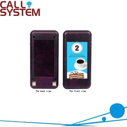 4pcs Restaurant Pager Wireless Coaster Pager Receiver System for fast food equipment