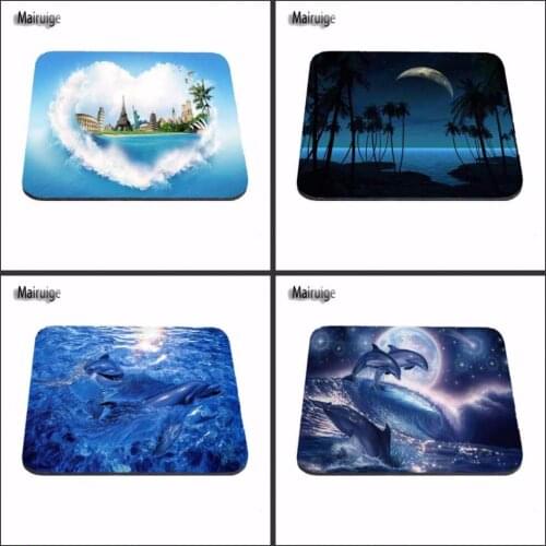 Animals Marine Reefs Shell in Ocean Beach Personalized Mouse Pad Laptop PC Computer Rectangle Rubber Durable Gaming Mouse Mat