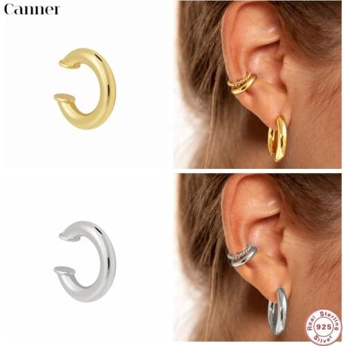 1PC 925 Sterling Silver Hoop Earrings Bling Luxury AAAAA Zircon Huggie Earrings For Women Party Wedding Jewelry pendientes W4