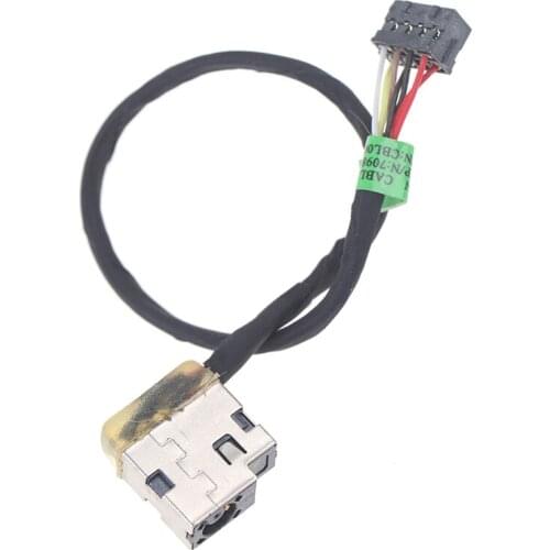 For HP 15-AF 15-AF131DX DC IN POWER JACK HARNESS CABLE CHARGER PORT 799736-T57