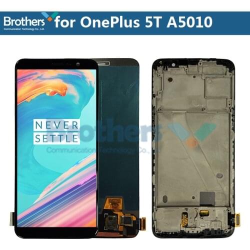 AMOLED LCD For OnePlus 5T LCD Screen LCD Display for OnePlus 5T A5010 LCD Assembly Touch Screen Digitizer Phone Replacement Test