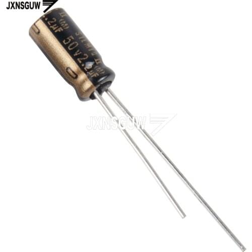 10PCS Original ELNA RFS SILMIC II 50V2.2UF 5X11MM 2.2uF/50V Silk fiber audio electrolytic capacitor SILMICII 2.2UF 50V 85degrees
