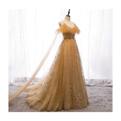100%real golden shoulder veil tassels beading vintage ball gown royal Medieval Renaissance Victorian dress Belle ball