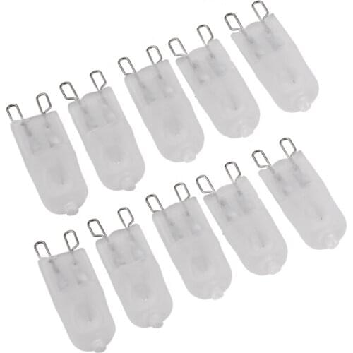 10X G9 Halogen Warm White Office Capsule Frosted Light Bulb Lamp 40W 230V