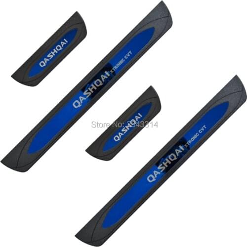 For Nissan Qashqai J11 2016-2020 Accessories Stainless Door Sill Kick Scuff Plate Guard Pedal Protector Trim Cover Car Styling