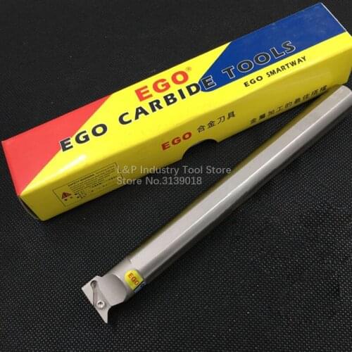 New Original EGO Quakeproof Inner Bore 95 Angle S16N-SVUCR11 S20Q-SVUCR11 CNC Toolholder Not Including Blade