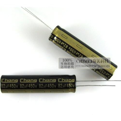 Electrolytic capacitor 450V 82UF 50X12MM LCD capacitor