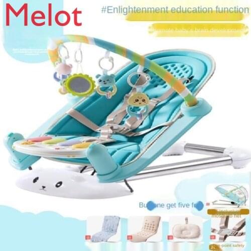 Baby Caring Fantstic Product Babys Rocking Chair Comfort Chair Newborn Baby Cradle Recliner Coax Sleeping Band Baby Artifact