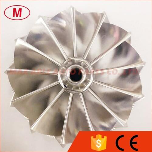 GT5534 13+0 blades 115.00/152.00mm high performance Bullet Head Turbo aluminum 2618/milling/billet compressor wheel