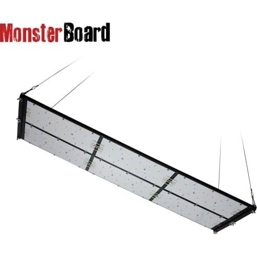 Upgraded SMD LEDs(Includes IR UV), High PPFD Full Spectrum Dimmable Plant Grow Light for Hydroponic Indoor Plants Veg Flower