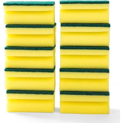 Idea Household Supplies Kitchen Accessories Cleaning Wipes Dishwashing Scouring Pad Sponge Set Sink Scrubber Useful Little Thing