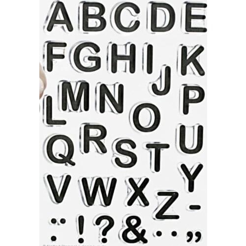 German Clear Stamp/Seal for DIY scrapbooking/photo album Decorative clear stamp sheets A3035