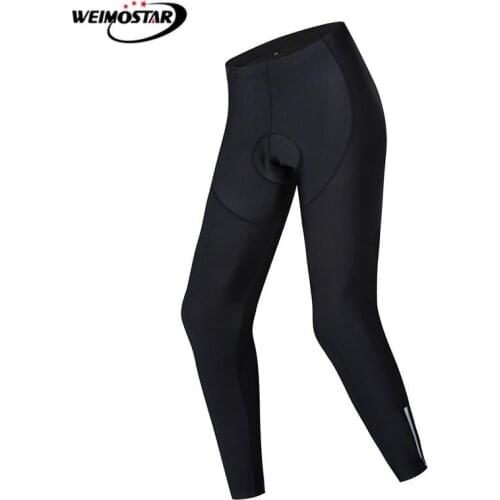 Weimostar Autumn Team Cycling Pants Black Men Spring Downhill Bike Pants Mountain Road Bicycle Tight Trousers pantalon ciclismo