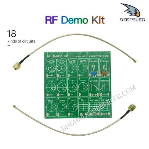 RF Demo Kit NanoVNA VNA Test Board Filter Attenuator