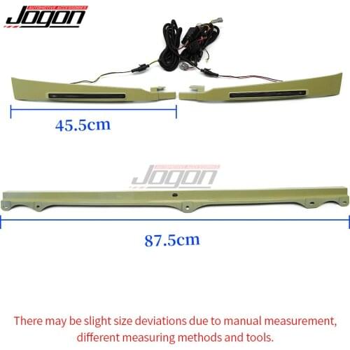 For Toyota Land Cruiser LC70 LC76 LC77 LC78 LC79 LED Daytime Running Light Strip Trim Lamps Under Headlight Car Accessories