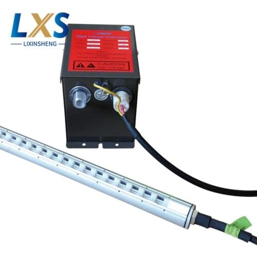 L400x460mm Printing Static Eliminate Ion Bars With 7.0KV Voltage Converter Use in Bag Making Machine