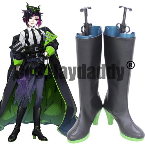 Twisted Wonderland Villains Academy Adventure Game Valley of Thorns Diasomnia Lilia Vanrouge Cosplay Heels Shoes Boots X002