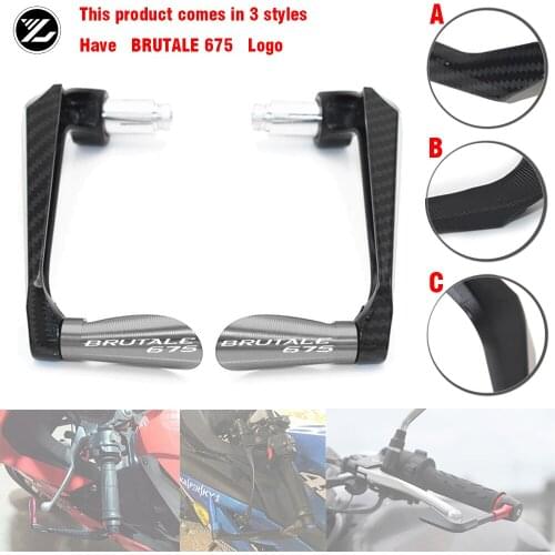 For Mv Agusta Brutale 675 2014 2015 2016 Motorcycle Handguards Handlebar Grips Protector bar ends Levers Guard