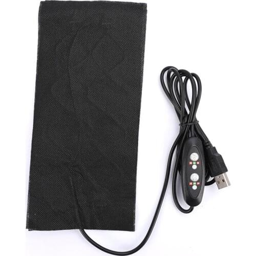 1pc 5V 1.8A Clothes Heating Pad Heated Clothes Pad Adjustable Sheet Heater For Warm Supplies