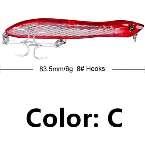 1pcs / Trolling swim Water surface hard bait14g / 11cm Artificial Crank bait noise Bass rotation lure rocker winter fishing lure