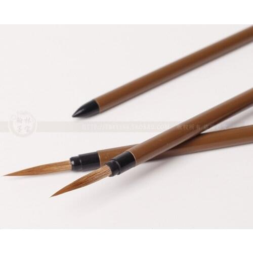12pcs Weasel Hairs Writing Brush Watercolor Chinese Calligraphy Brush Set Painting Drawing Brushes Writing Pen Hook Line Pen