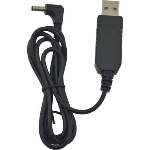 2.5mm Plug USB Charger Cable for Baofeng UV-5R BL-5L 3800mAh High Capacity Battery