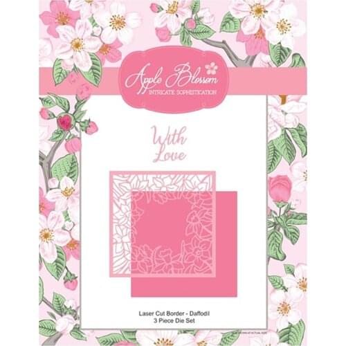 2021 New Arrival Flower Square Frame Metal Cutting Dies Craft Scrapbooking Handmade Mould Blade Punch Stencils Dies Cut Model