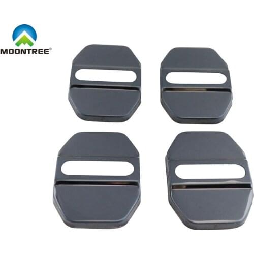 4 x Black for Mercedes-Benz ML300 ML350 Car Door Lock Cover case sticker