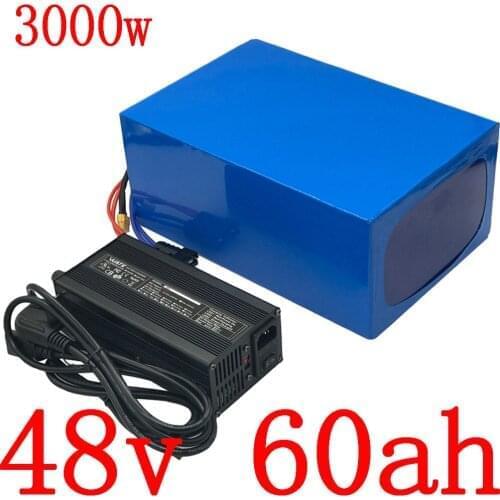 48V Lithium Battery 48V 1000W 1500W 2000W 3000W E-Bike Battery Pack 48V 30AH 35AH 40AH 45AH 50AH 55AH 60AH Electric Bike Battey