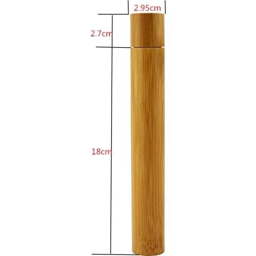 Bamboo eco friendly Portable Toothbrush Case |Travel Accessories|Travel Tooth Toothbrush Cover|Travel Tooth Toothbrush Cover
