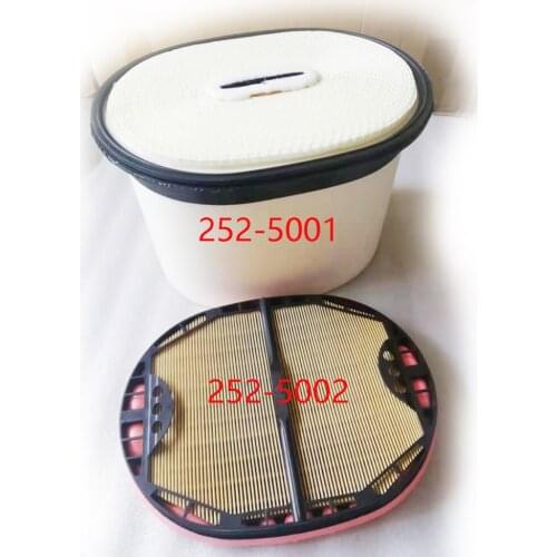 For Caterpillar 252-5001 2525001 ENGINE AIR FILTER -Primary Element 252-5002 2525002