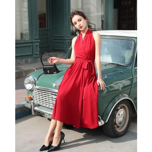 HQC Pie Sleeveless Summer Dresses