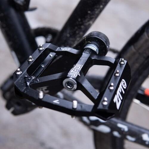 Janobike Bicycle Pedals Mountain Bike Peilin Pedals Aluminum Alloy Pedal clip Mtb Spd folding bicycle flat pedals bicycle carbon