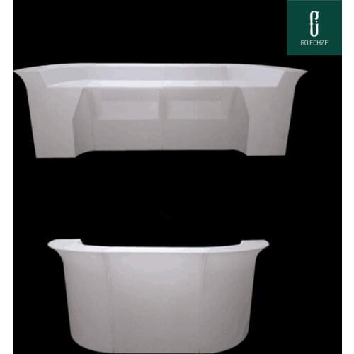 New Rechargeable Led Luminous cocktail table IP54 waterproof Round glowing led bar table Outdoor Furniture for bar kTV disco