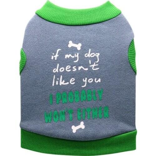 Pet clothing pet supplies catch flannelette small dog dog vest wholesale autumn and winter