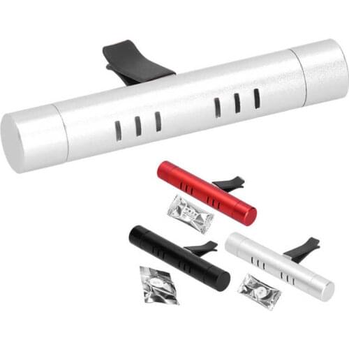 Air Freshener Car Vent Outlet Freshener Air Conditioning Aromatherapy Fragrance Non-Toxic Chemical-Free Aluminium Alloy