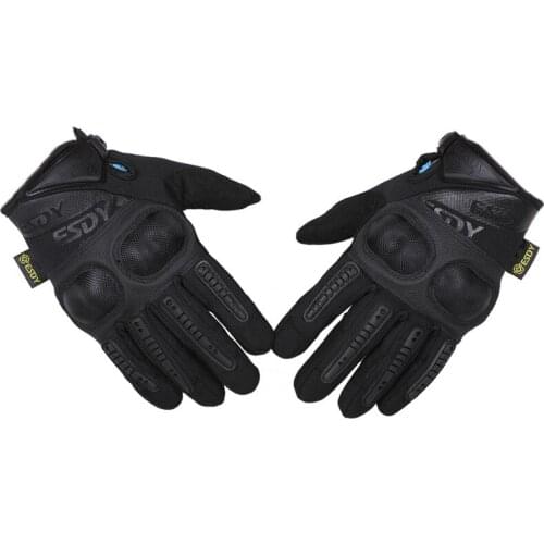 Tactical Army Gloves Breathable Military Paintball SWAT Airsoft Shooting Waterproof Combat Full Finger Gloves Men Brown Black