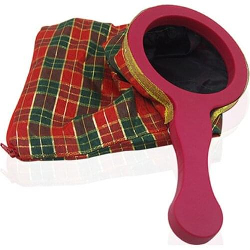 Repeat Zipper/Change Bag (Small ,11.5*22cm) Magic Tricks Stage Close Up Object Appearing From Bag Magic Gimmick Comedy For Kids