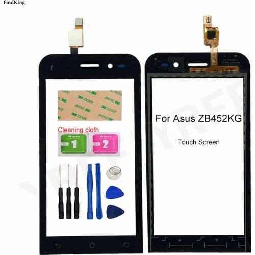 4.5'' Touch Panel For Asus ZenFone Go ZB452KG Touch Screen Digitizer Sensor Replacement Part Front Glass