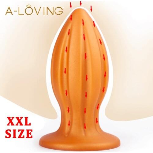 Super Huge Anal Plugs With Suction Cup Big Butt Plug Anus Vagina Expande Balls Gay Anal Sex Products Adult Sex Toy for Men Women