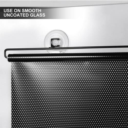 Universal Roller Blinds Suction Cup Sunshade Blackout Curtain Car Bedroom Kitchen Office Window Sun-shading Curtains Nail-free