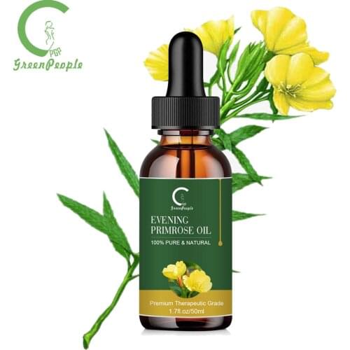 GPGP GreenPeople Evening Primrose Oil Whitening Skin Care Relieves Anxiety Accelerates Healing Anti-Hair Loss Refresh Essential