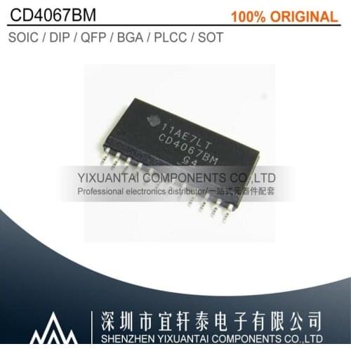 10pcs/lot 50pcs/lot 10pcs/lot Free shipping 100% original CD4067BM CD4067 4067 SOP24