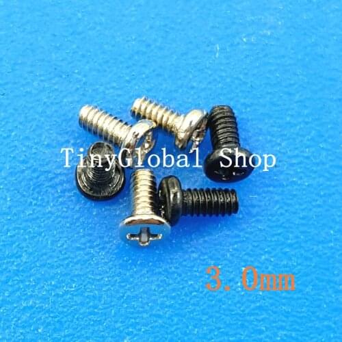 10pcs/lot New 3.0mm Housing Cross Screw Replacement for Samsung note 4 3 2 note4/3/2 I9500 Galaxy S4 S5 S3 S2 I9300 N7100