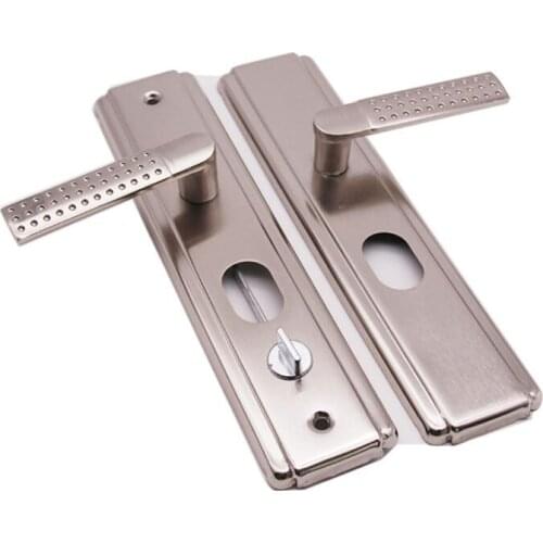 Hardware Safety Outer Easy Install Indoor Anti-theft Stainless Steel Universal Furniture Door Handle Locks Durable Grip