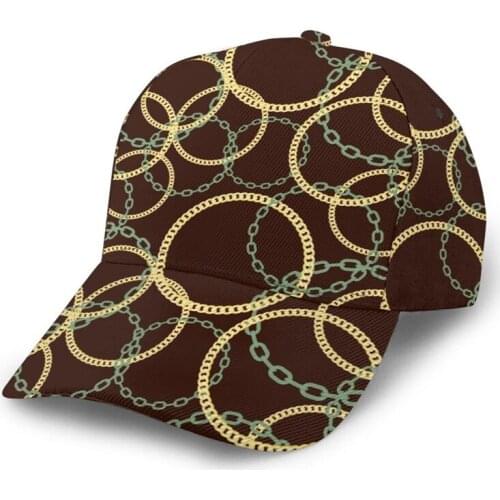 Noisydesigns Summer Baseball Cap New Mens Hat Youth Golden Flower Pattern Print Solid Unisex Sunhat Women Hats Snapback Hip Hop