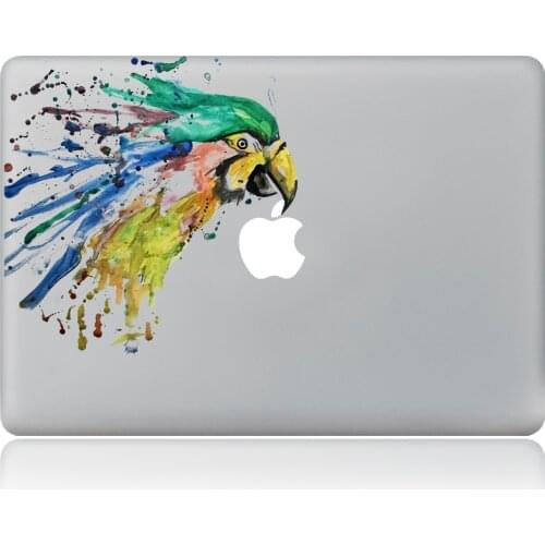 Color pigments of the eagle Vinyl Decal Laptop Sticker for macbook Pro Air 13 inch Cartoon laptop Skin shell for mac book