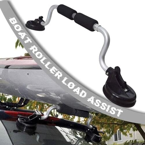 Boat Roller Load Assist Kayak Canoe Mounting To Car Top Roof Rack Pusher Assistance Rear Windshield Anti-scratch Holder