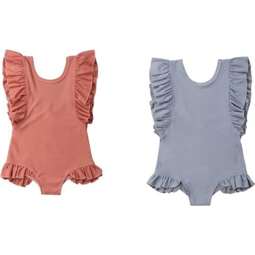 Toddler Kids Baby Girl Summer Holiday Swimwear Kids One-piece Swimsuit 2019 New Arrival Children Bathing Suit Swimming Clothes